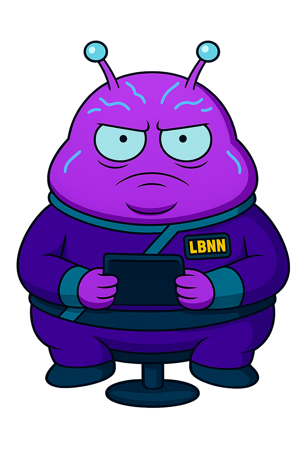 What&rsquo;s The Planet logo featuring Grax Glorp